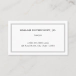 [ Thumbnail: Professional Legal Professional Business Card ]