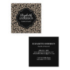 Professional Leopard Print Hair Stylist