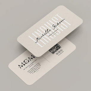 Professional Linguist Interpreter Translator Sand Business Card