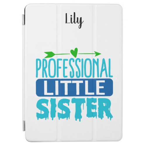 Professional Little Sister Blue Paint Drip iPad Air Cover