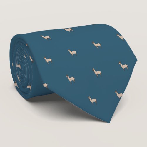 Professional Llama Alpaca Tie