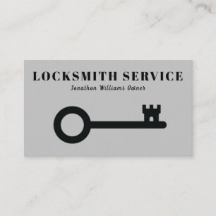 Professional Locksmith Service Business Card