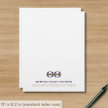 Professional Logo Letterhead<br><div class="desc">Professional Logo Letterhead featuring a clean white background with classic typography that can be easily updated with your company logo and letterhead footer including your contact information or custom text. Each sheet exudes professionalism and sophistication,  making it perfect for official correspondence and important business documents.</div>