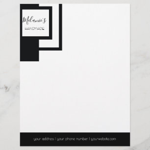 Professional Logo - Monochrome Archectural Letterhead