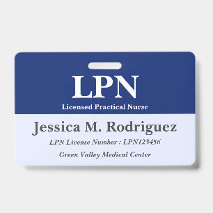 Professional LPN Badge