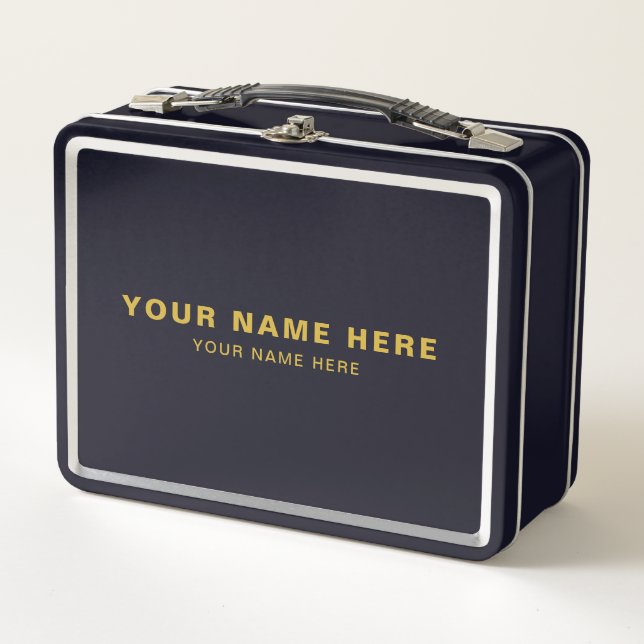 Professional Lunchbox Featuring Your Name and Role (Front)