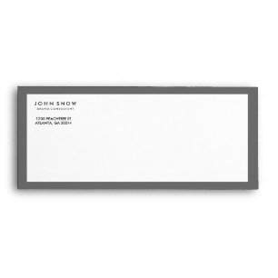 Professional Luxe Business Envelope