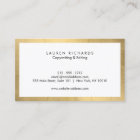Professional Luxe Faux Gold and White