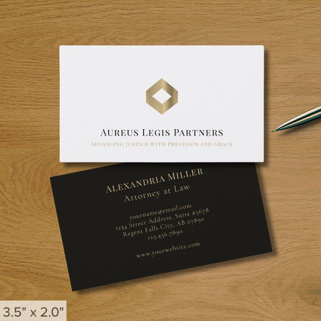 Professional Luxury Logo Business Card (Creator Uploaded)