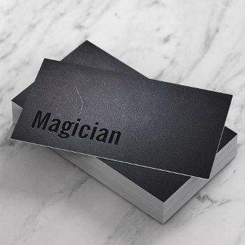 Professional Magician Business Cards by cardfactory at Zazzle