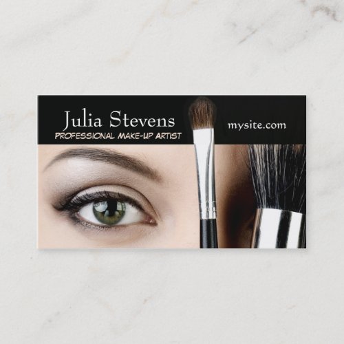 Professional Make-up Artist, Beauty Salon Card Business Cards