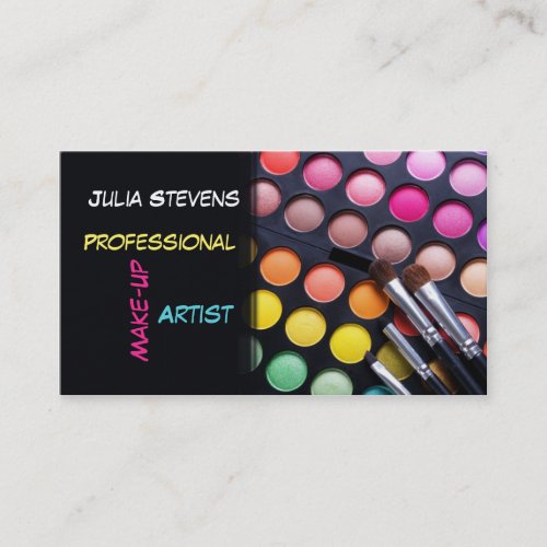Professional Make-up Artist, Beauty Salon Card Business Card Templates