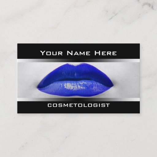 Customizable Professional MakeUp Business Cards