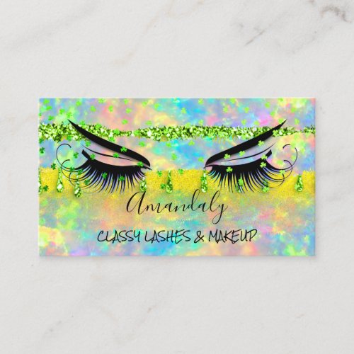 Professional Makeup Eyelash Microblade Princess Business Card