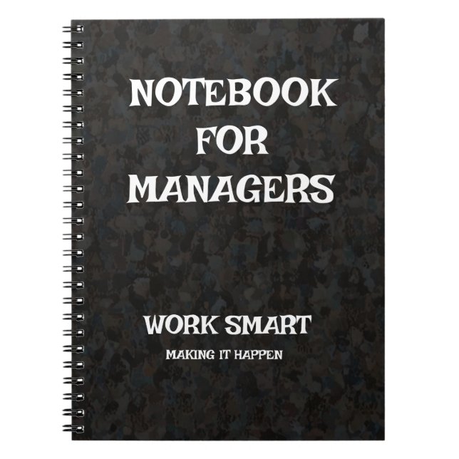 Professional Manager Notebook (Front)