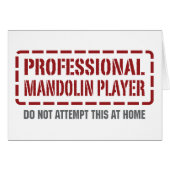 Professional Mandolin Player (Front Horizontal)