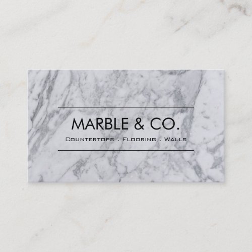 Professional Marble Stone Business Card