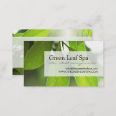 Professional Massage / Spa Business Card (Front/Back)