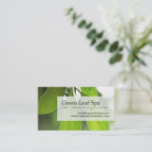 Professional Massage / Spa Business Card (Standing Front)