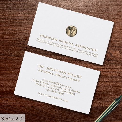 Professional Medical Business Card