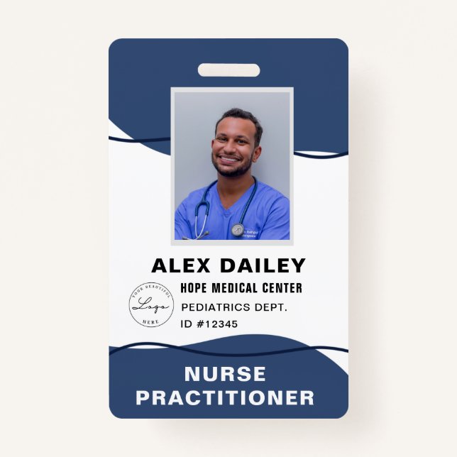 Professional Medical Surgical Employee Badge (Front)