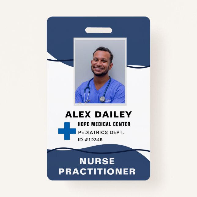 Professional Medical Surgical Employee Badge (Front)