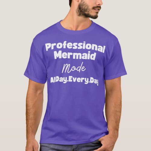 Professional Mermaid T_Shirt