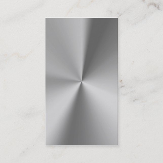 Professional metal business card (Front)