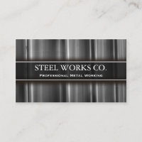 Professional Metal Worker Business Card