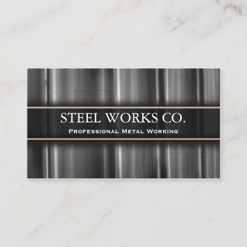 Professional Metal Worker Business Card
