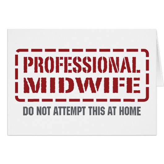 Professional Midwife (Front Horizontal)
