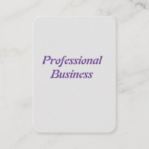 Professional Mighty  3.5"x2.5" Business Card