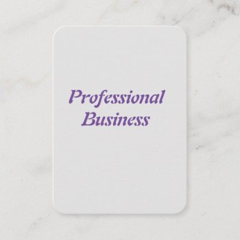 Professional Mighty  3.5"x2.5" Business Card by valuedollars at Zazzle
