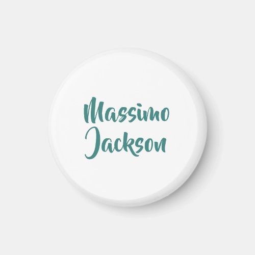 Professional Minimalist Add Name Personalized Magnet