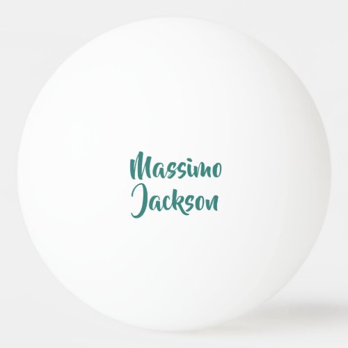 Professional Minimalist Add Name Personalized Ping Pong Ball