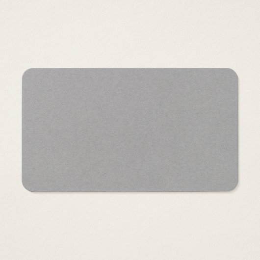 Professional minimalist blue grey profile card (Back)