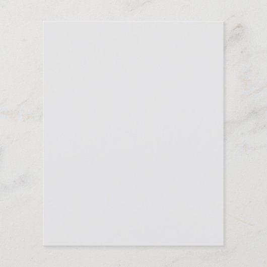 Professional minimalist bold blue name paper sheet (Back)