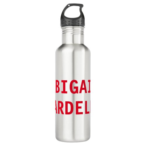 Professional minimalist bold modern custom plain stainless steel water bottle