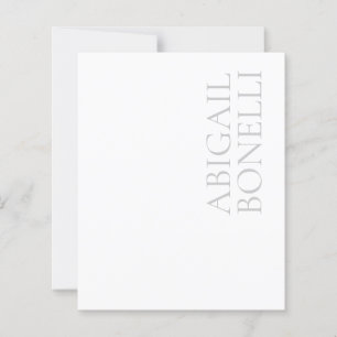 Professional minimalist bold modern grey red white