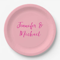 Professional minimalist calligraphy light pink