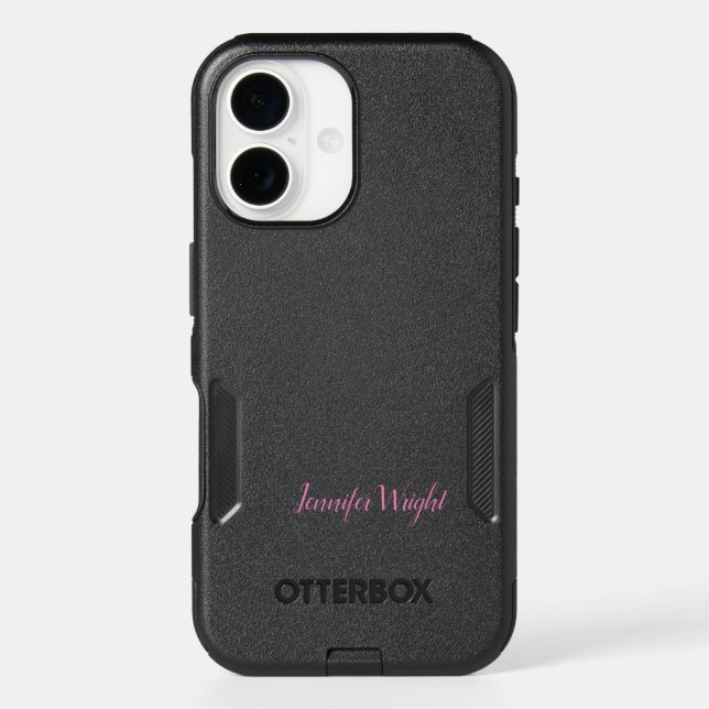 Professional minimalist handwriting feminine otterbox iPhone case (Back)