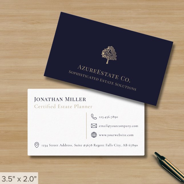 Professional Minimalist Luxury Business Card (Creator Uploaded)