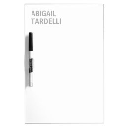 Professional minimalist modern custom plain dry erase board