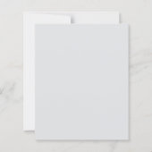 Professional minimalist modern plain own name (Back)