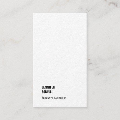 Professional minimalist modern thick luxury trendy business card