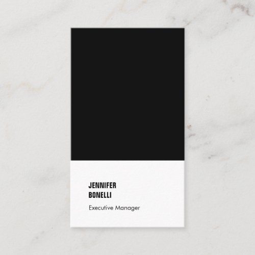 Professional minimalist modern trendy business card