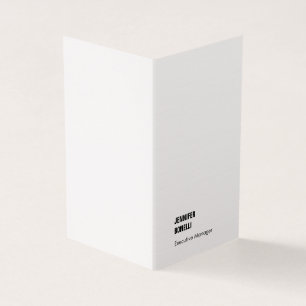 Professional minimalist modern trendy business card