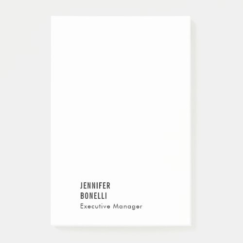 Professional minimalist modern trendy post-it notes
