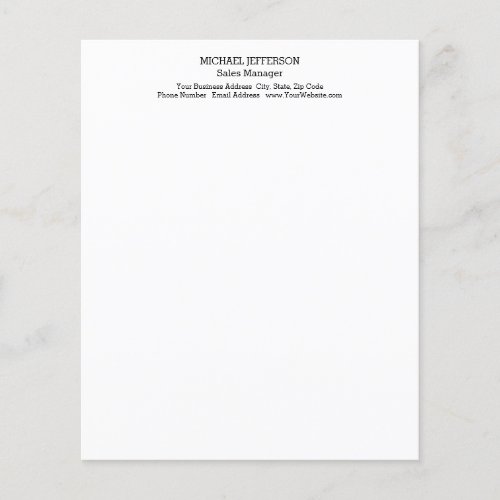 Professional Minimalist Plain Classical