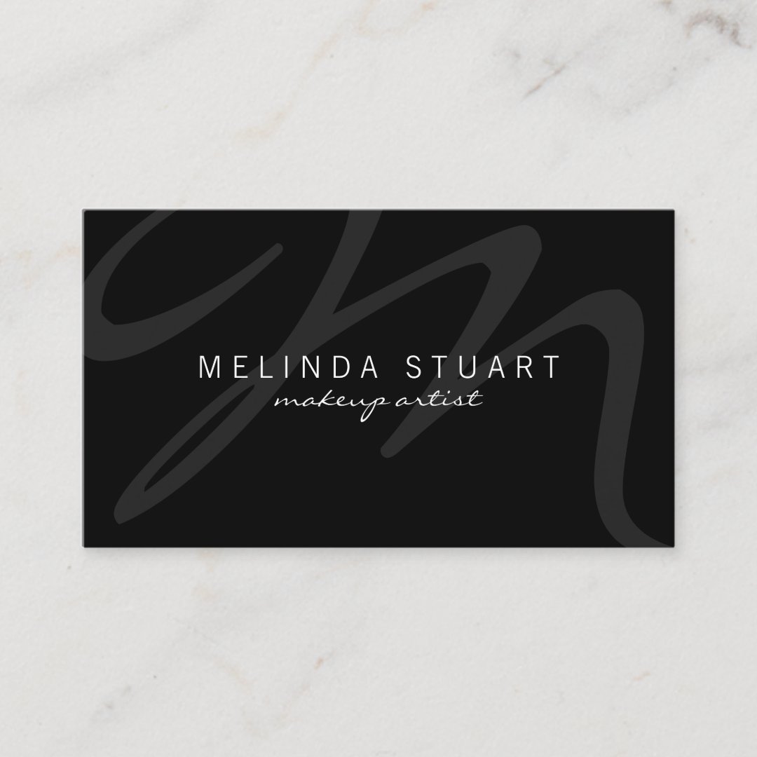 Professional Modern Black and White Appointment | Zazzle